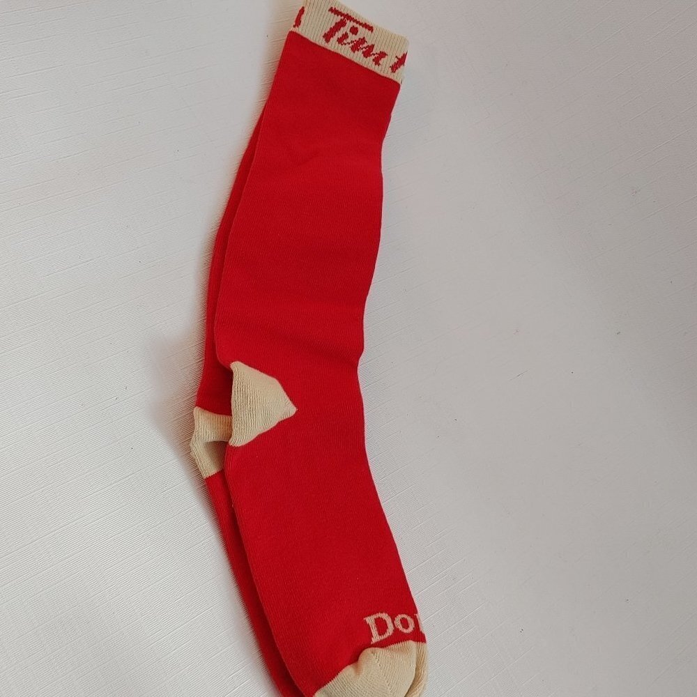 Vintage Tim Hortons Tube Socks NEW "Double Double"